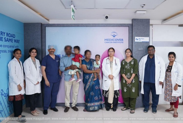 అత్యంత అరుదైన కిడ్నీ క్యాన్సర్‌ను జయించిన 8 నెలల చిన్నారి