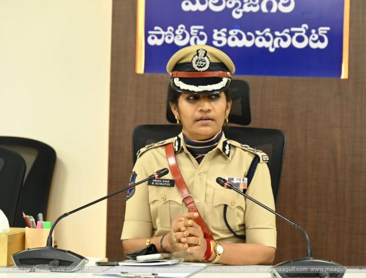 B.Sumathi assumes charge as Malkajgiri Police Commissioner