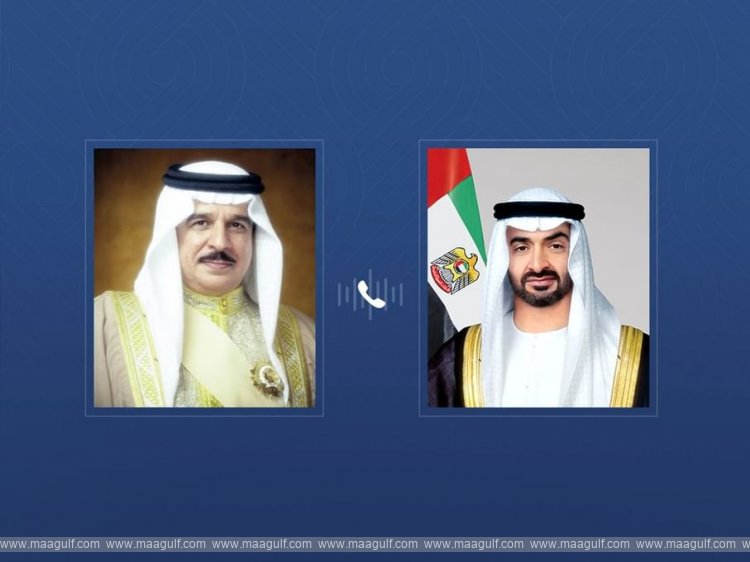 UAE President receives phone call from King of Bahrain condemning Iranian terrorist attacks