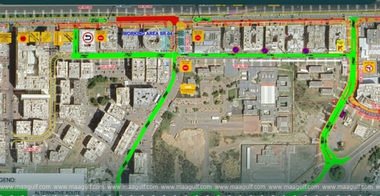 partial-closure-of-al-khuwair-street-for-route-improvement-works