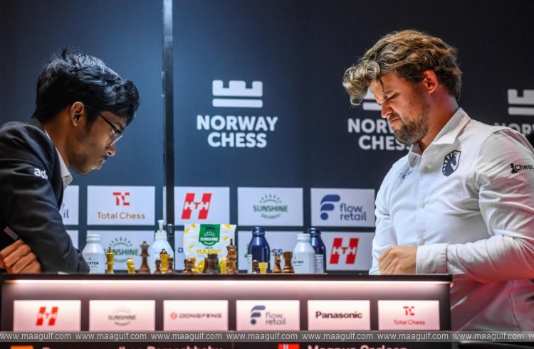 Praggnanandhaa Upsets Carlsen in Thrilling Third Round at Norway Chess 2026