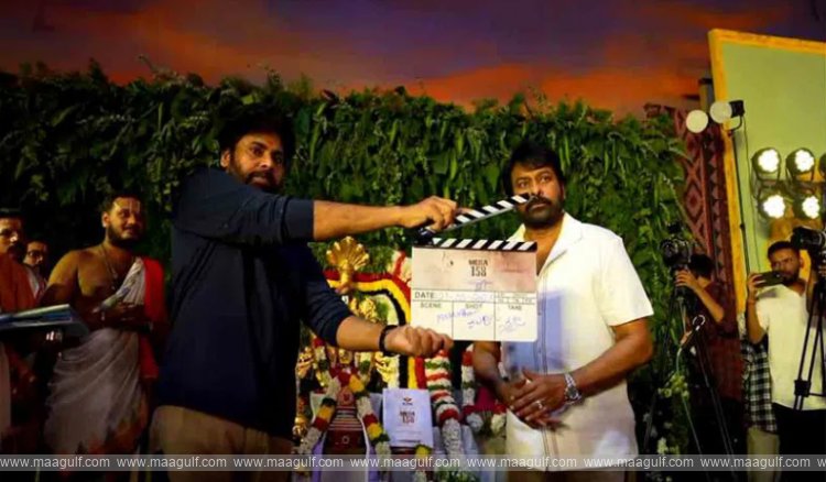 ‘Mega 158’ గ్రాండ్ లాంచ్.. క్లాప్ కొట్టిన పవన్ కళ్యాణ్!