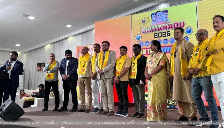 NRI Telugu Desam Mahanadu celebrated in Saudi Arabia