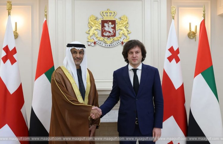 Saeed Al Hajeri meets Prime Minister of Georgia in Tbilisi