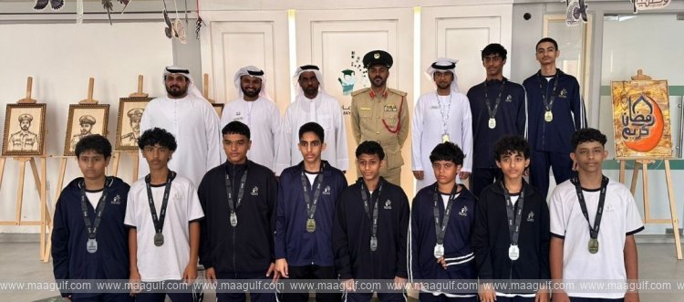 Dubai Police\'s Hemaya Schools Secure First Place in Schools Taekwondo Championship