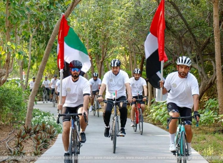Sharjah Police hosts ‘Our Flag Our Pride’ cycling event