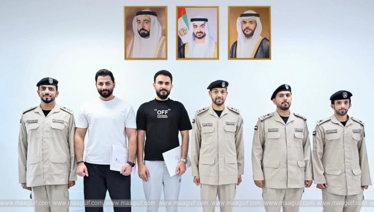 Sharjah Police hails bravery of two rescuing driver from drowning