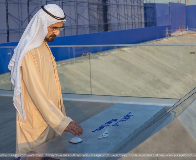 Sheikh Mohammed launches tunnelling works for Dubai Metro Blue Line