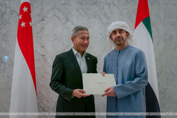 UAE President receives written message from Singapore\'s President