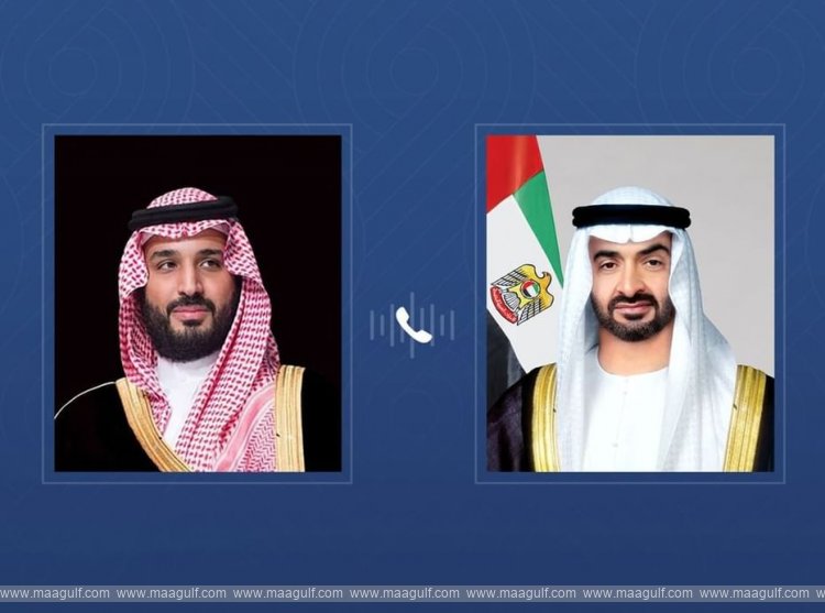 UAE President receives phone call from Saudi Crown Prince condemning Iranian terrorist attacks