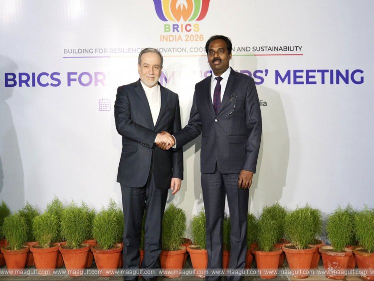 Iranian Foreign Minister Abbas Araghchi arrives in Delhi for BRICS Foreign Ministers\' meeting