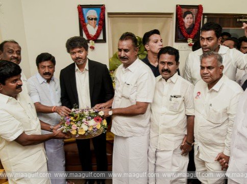 తమిళనాడులో సీఎం విజయ్ షణ్ముగంతో కీలక భేటీ