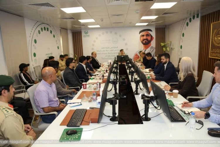 Dubai Police Meets with Delivery Companies