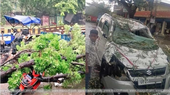 Cyclone havoc in UP...74 people dead!