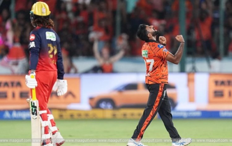 Sunrisers Hyderabad win over Royal Challengers Bangalore