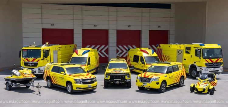 Abu Dhabi Police, Civil Defence respond to Carpet Souq fire