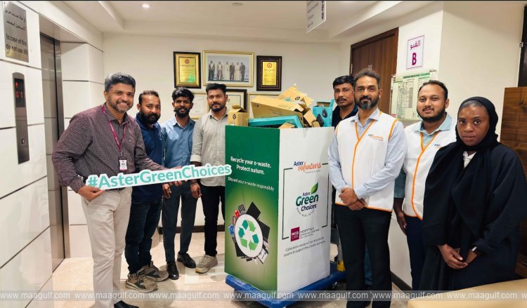 Aster Volunteers Mark World Environment Day with Tree Plantation and E-Waste Recycling Drive