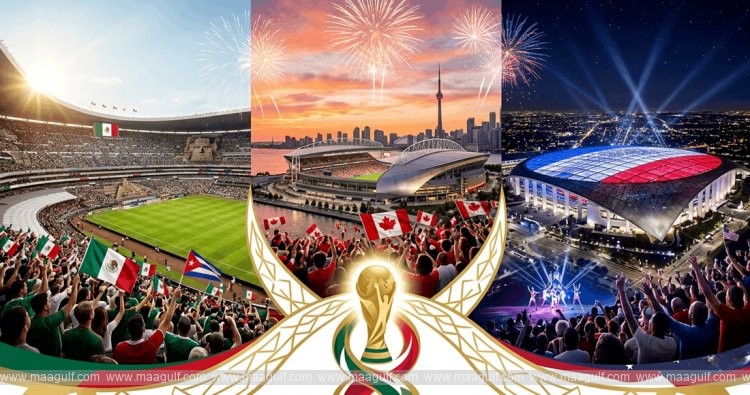 Countdown celebrations for 2026 World Cup kick off in three host cities