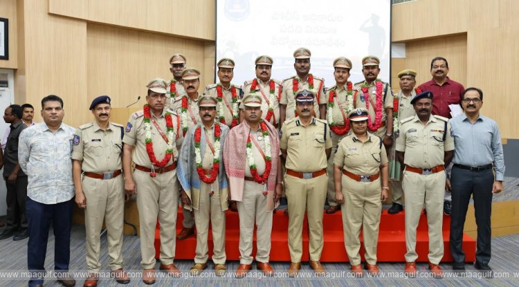 Retired police officers of the Cyberabad Police Commissionerate