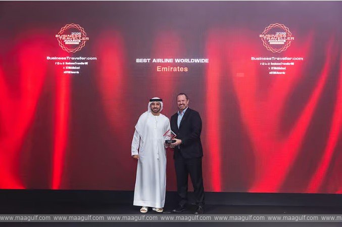 Emirates clinches Best Airline Worldwide at 2026 Business Traveller Middle East Awards