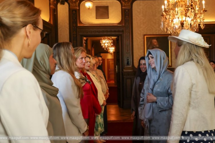 Latifa bint Mohammed meets with prominent female figures, cultural, creative leaders in Sweden