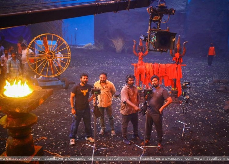 \'భోగి\', భారీ సెట్‌లో 20 రోజుల పాటు హై ఆక్టేవ్ ఎమోషనల్ యాక్షన్ క్లైమాక్స్ చిత్రీకరణ
