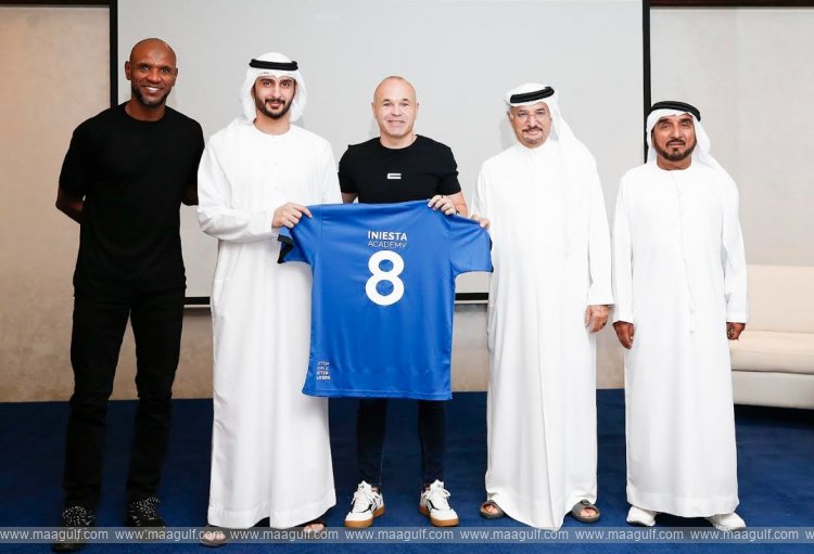 Andres Iniesta launches academy in Dubai