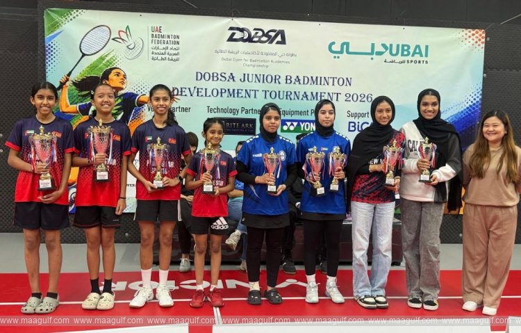 Dubai Sports Council Concludes Highly Successful 3rd Dubai Open for Badminton Academies, Featuring Regional First in AI Technology
