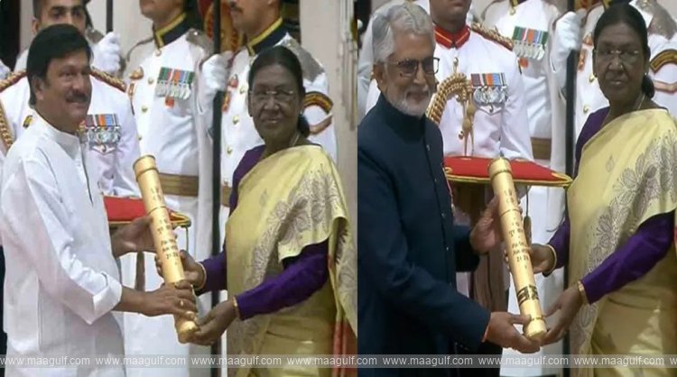Padma Awards Ceremony in full swing..