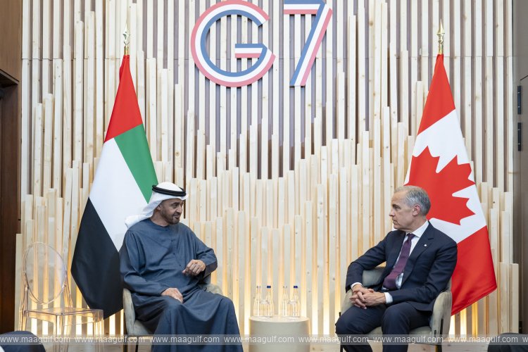 UAE President and Canadian Prime Minister discuss cooperation on sidelines of G7 Summit in Évian