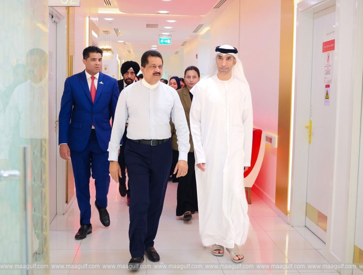 UAE Minister of Foreign Trade Visits Thumbay Medicity in Ajman