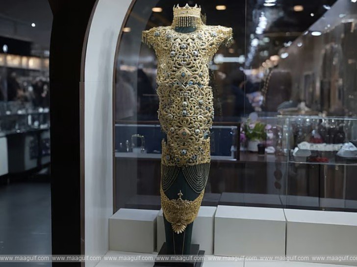 World’s most expensive gold dress captivates visitors at WJMES