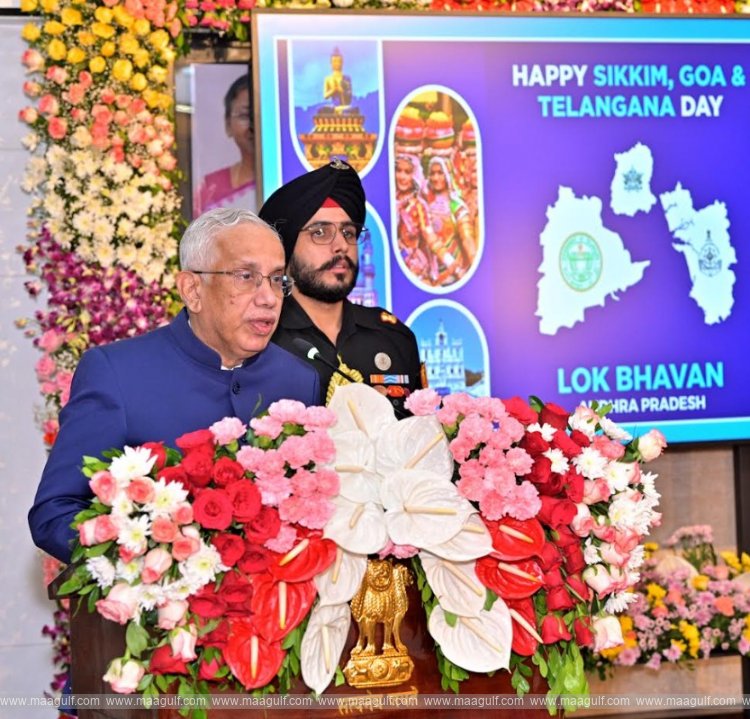 లోక్ భవన్‌లో సిక్కిం, గోవా, తెలంగాణ రాష్ట్రాల ఆవిర్భావ దినోత్సవ వేడుకలు