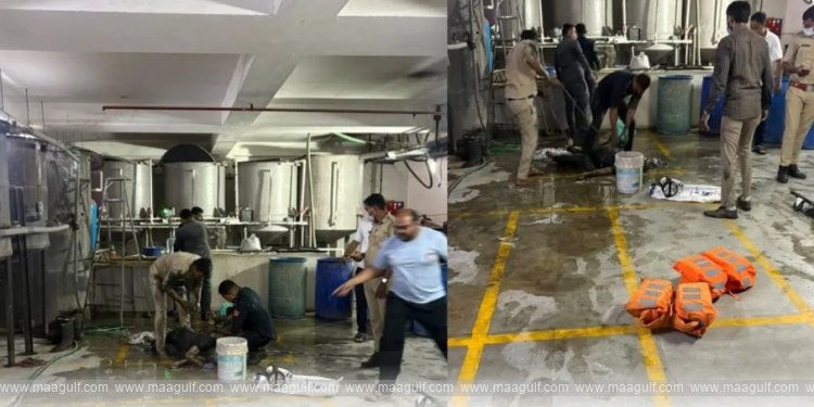 సూరత్‌లో ట్యాంక్ శుభ్రం చేస్తుండగా విషవాయువు లీకై నలుగురు మృతి