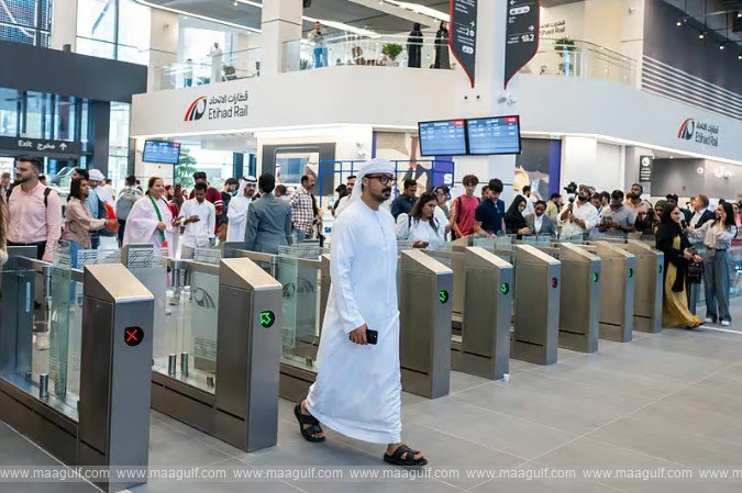 Overwhelming response to Etihad Rail; over 10,000 tickets sold even before the inaugural journey