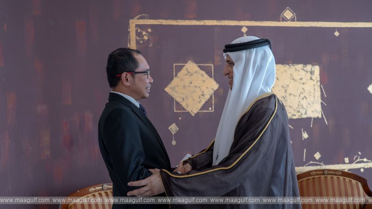 RAK Ruler receives Indonesian Ambassador