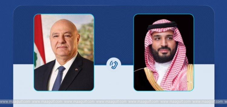 saudi-crown-prince-lebanese-president-discuss-regional-developments