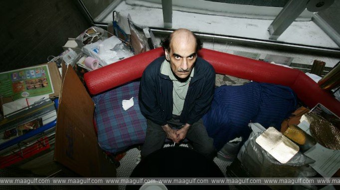 A man who lived at the airport for 18 years after losing his passport...