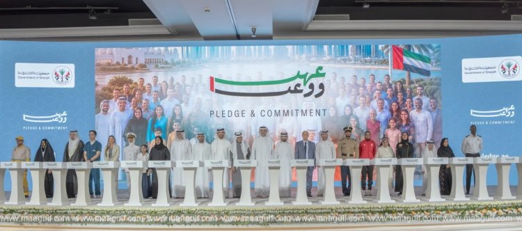 Sharjah Crown Prince attends \'Pledge and Commitment\'