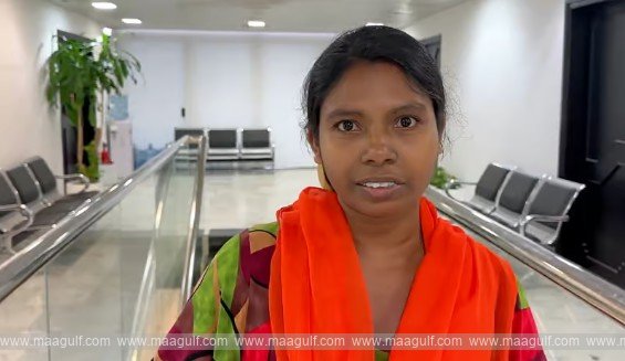 Indian woman stranded in UAE for years finally returns home..!!