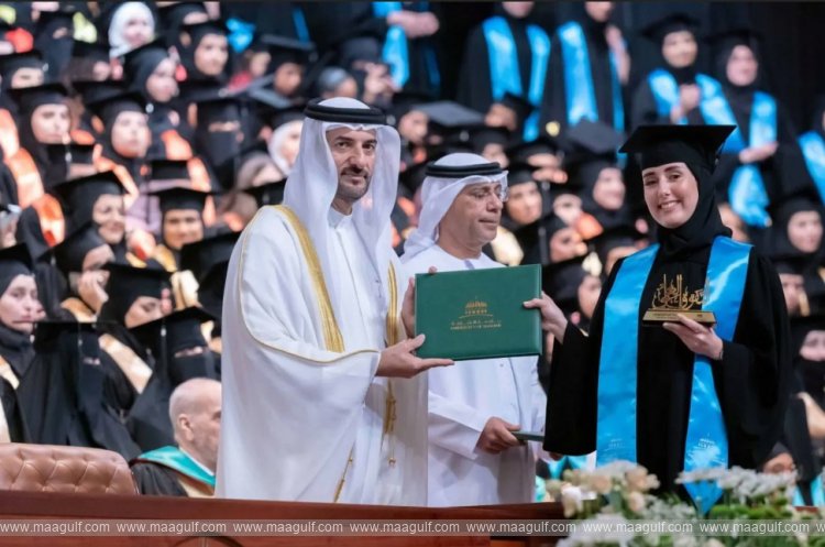 Sultan bin Ahmed attends UOS spring 2026 female graduation