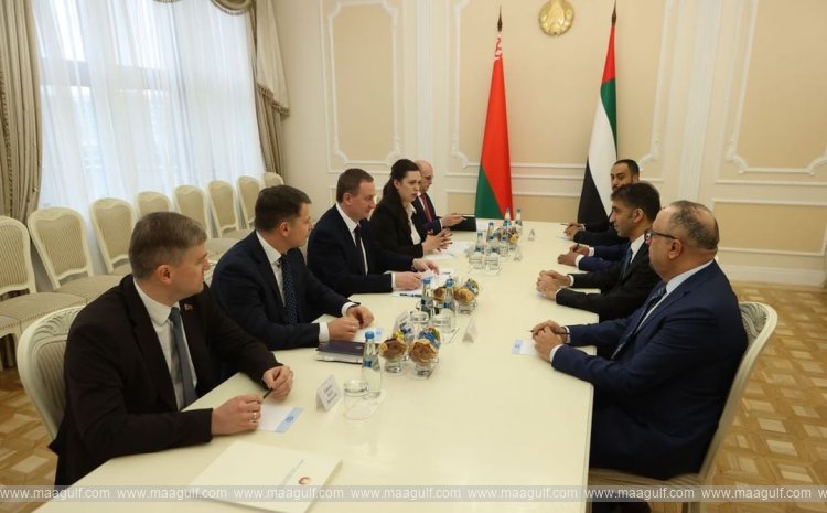 Thani Al Zeyoudi meets Prime Minister of Belarus during official visit to Minsk
