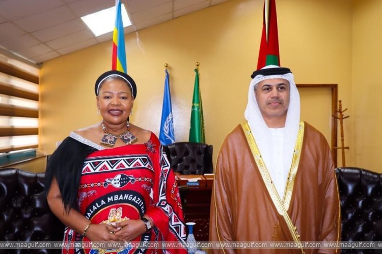 UAE Ambassador presents copy of credentials to Minister of Foreign Affairs and International Cooperation of Eswatini