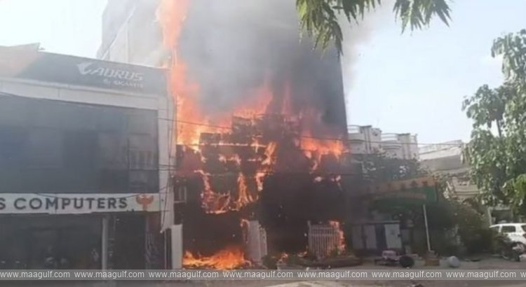 Massive fire breaks out at coaching center, 15 students killed