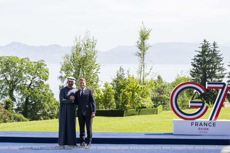UAE President Sheikh Mohammed bin Zayed attends G7 summit