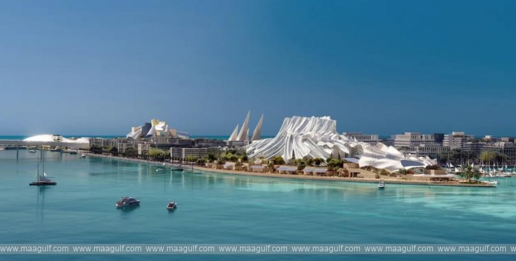 Construction of ‘Dar Al Funoon’ on Saadiyat Island gets underway.