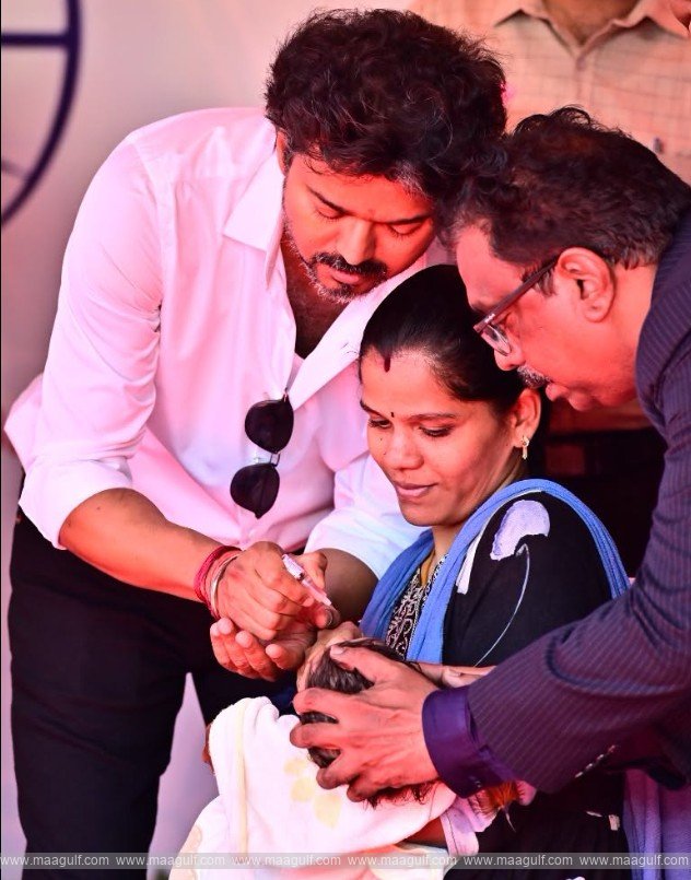 CM Vijay launches Pulse Polio in Chennai!