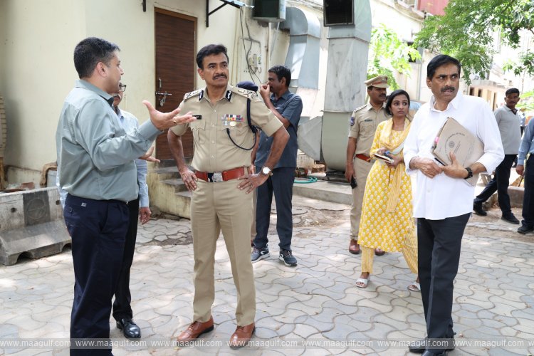 65 ఏళ్ల చరిత్ర కలిగిన పోలీస్ ఆఫీసర్స్ మెస్‌ను సమీక్షించిన డీజీపీ సి.వి.ఆనంద్