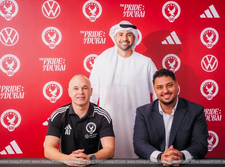 Andres Iniesta joins Gulf United FC as the Spanish Legend begins his Coaching Career in Dubai