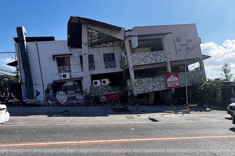 A massive earthquake struck the Philippines..7.8 on the Richter scale..